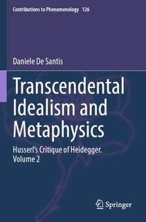Front cover_Transcendental Idealism and Metaphysics
