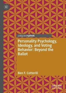 Couverture_Personality Psychology, Ideology, and Voting behavior