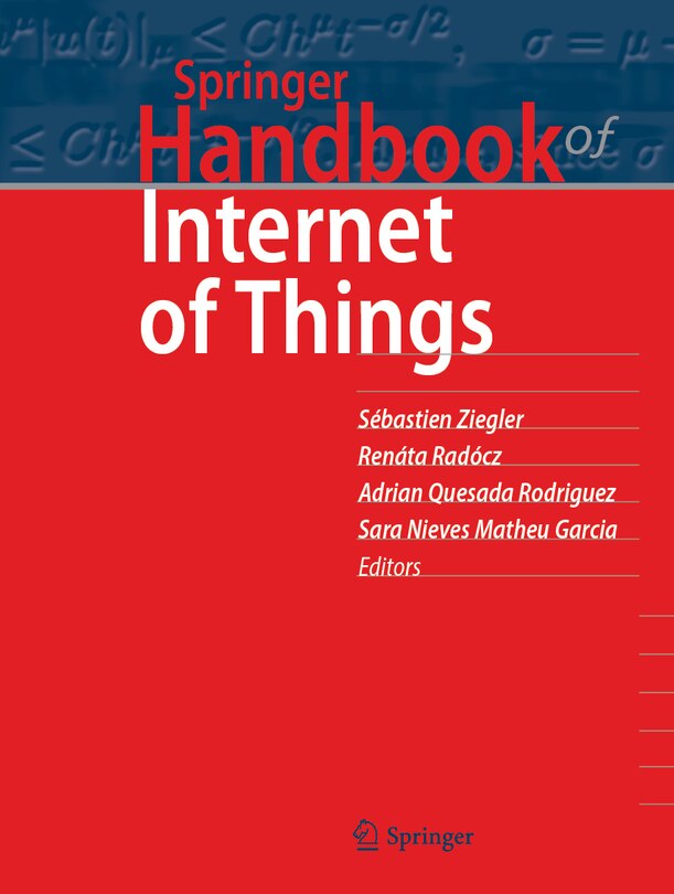Couverture_Springer Handbook of Internet of Things