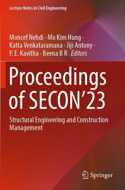 Front cover_Proceedings of Secon'23