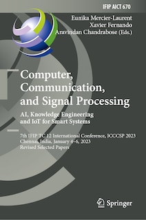 Front cover_Computer, Communication, and Signal Processing. AI, Knowledge Engineering and IoT for Smart Systems