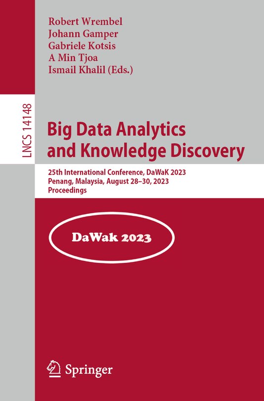 Couverture_Big Data Analytics and Knowledge Discovery