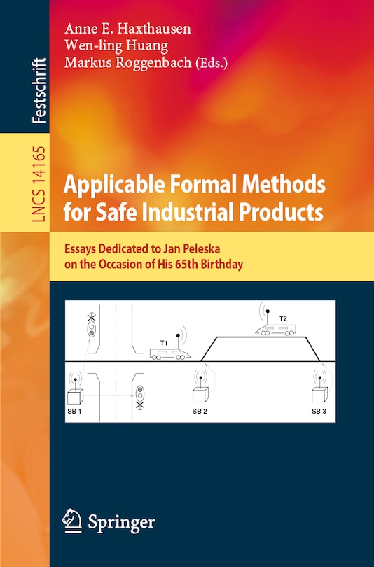 Couverture_Applicable Formal Methods for Safe Industrial Products