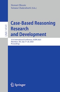 Front cover_Case-Based Reasoning Research and Development