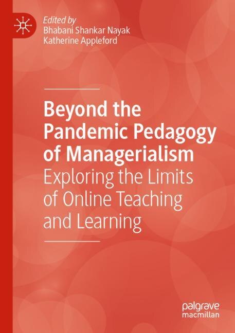 Front cover_Beyond the Pandemic Pedagogy of Managerialism