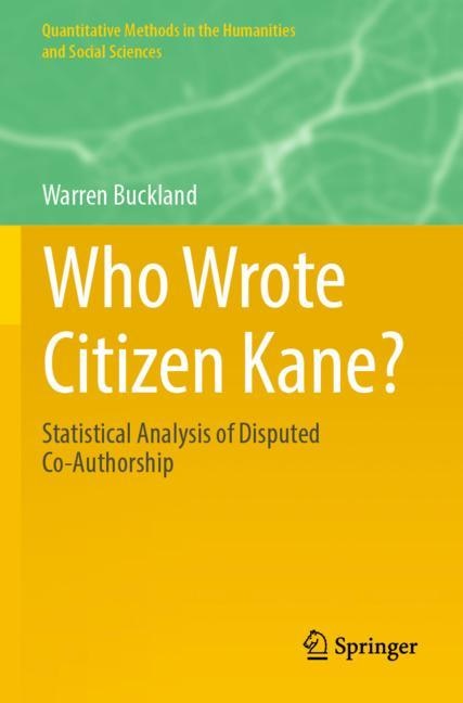 Front cover_Who Wrote Citizen Kane?