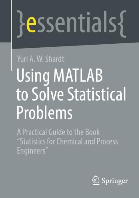 Front cover_Using MATLAB to Solve Statistical Problems