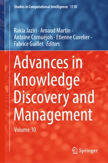 Couverture_Advances in Knowledge Discovery and Management