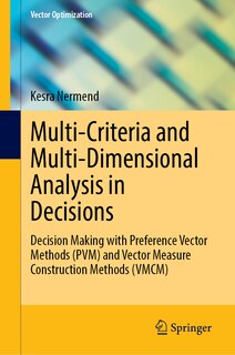 Front cover_Multi-Criteria and Multi-Dimensional Analysis in Decisions
