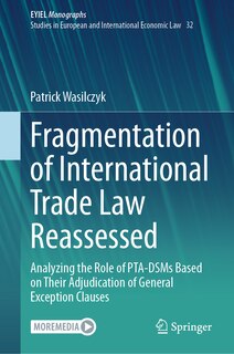 Couverture_Fragmentation of International Trade Law Reassessed