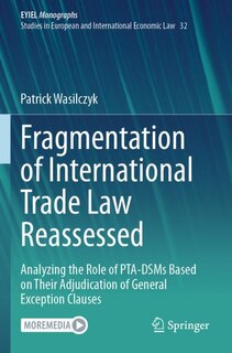 Front cover_Fragmentation of International Trade Law Reassessed