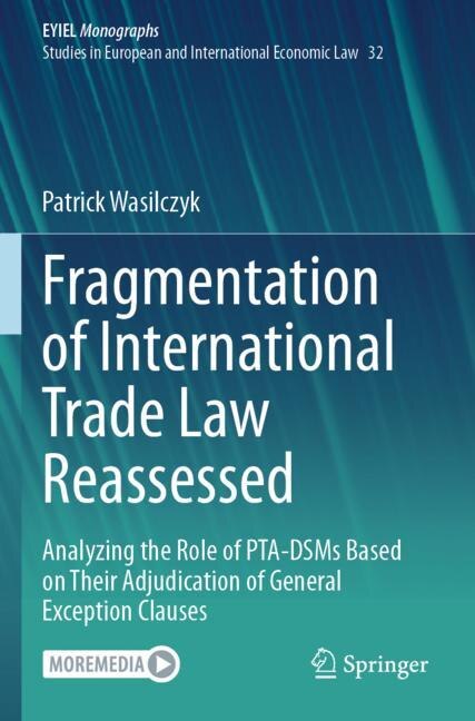 Front cover_Fragmentation of International Trade Law Reassessed
