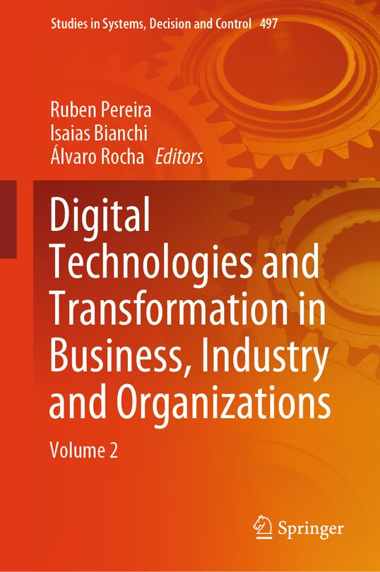 Couverture_Digital Technologies and Transformation in Business, Industry and Organizations