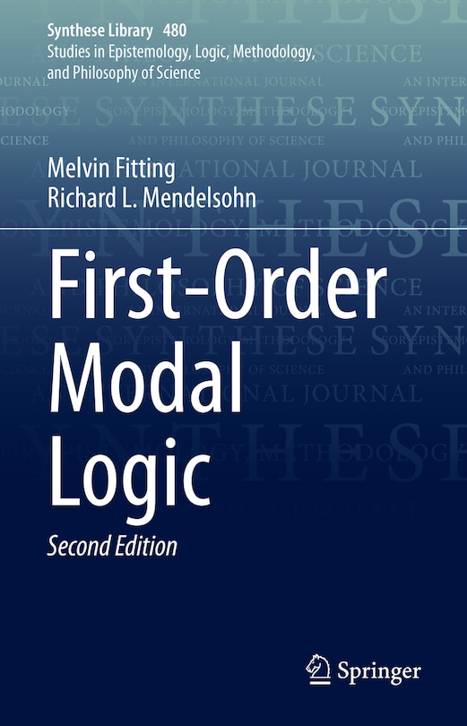 Front cover_First-Order Modal Logic