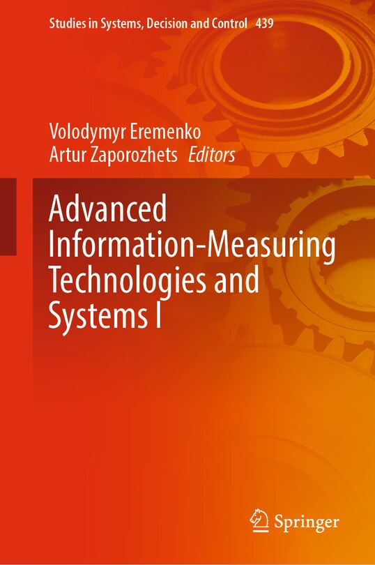 Couverture_Advanced Information-Measuring Technologies and Systems I