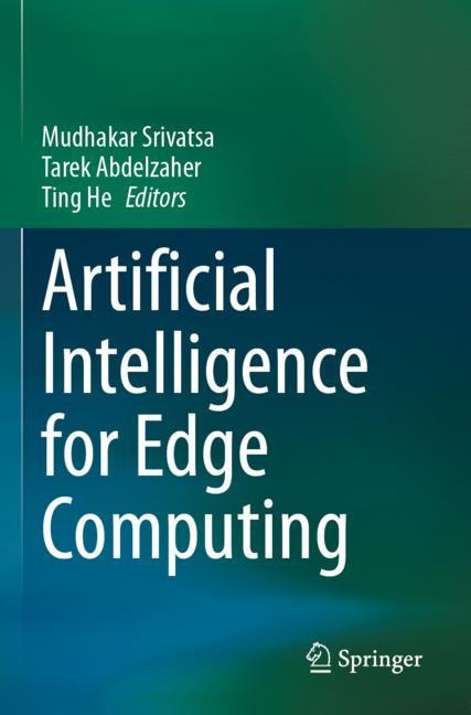 Front cover_Artificial Intelligence for Edge Computing