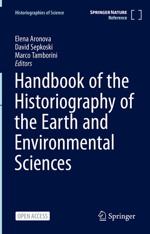 Front cover_Handbook of the Historiography of the Earth and Environmental Sciences