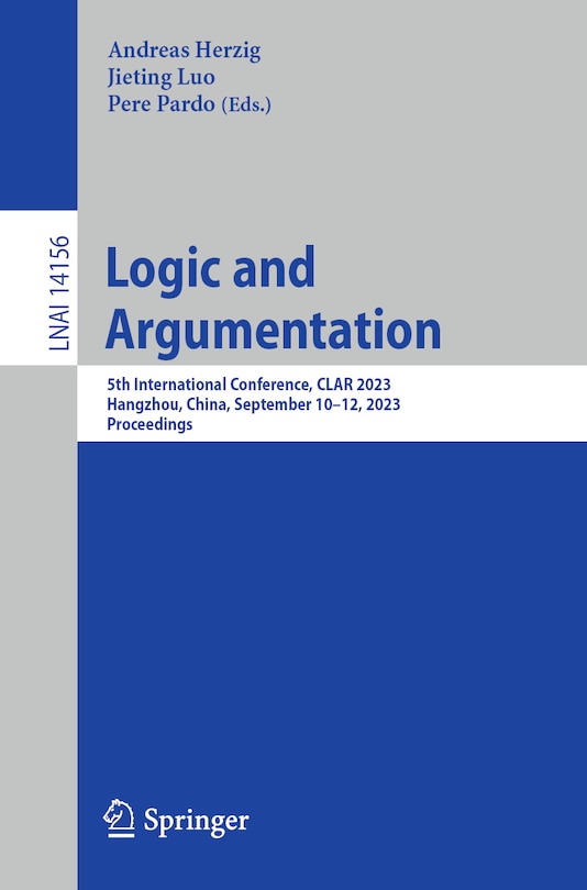 Front cover_Logic and Argumentation