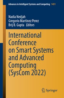 Front cover_International Conference on Smart Systems and Advanced Computing (SysCom 2022)