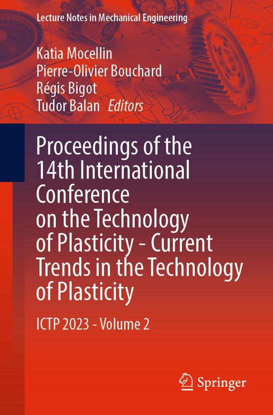 Front cover_Proceedings of the 14th International Conference on the Technology of Plasticity - Current Trends in the Technology of Plasticity