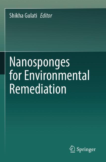 Front cover_Nanosponges for Environmental Remediation