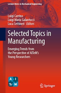 Couverture_Selected Topics in Manufacturing