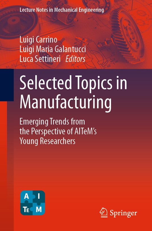 Couverture_Selected Topics in Manufacturing