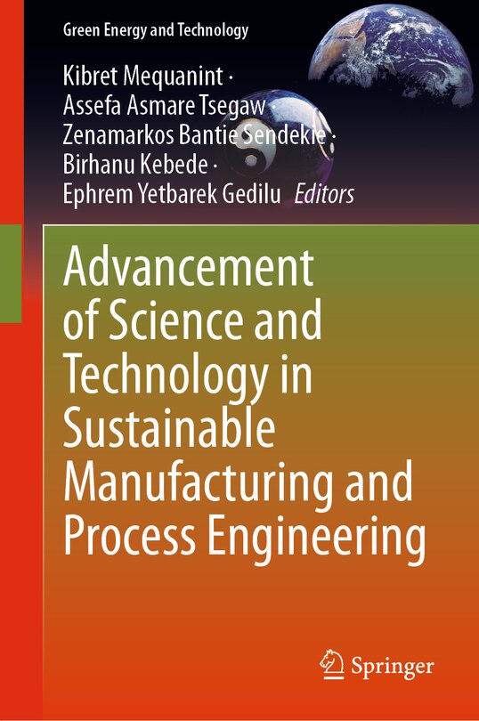 Front cover_Advancement of Science and Technology in Sustainable Manufacturing and Process Engineering