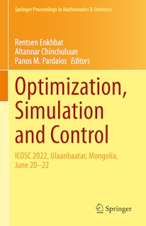 Front cover_Optimization, Simulation and Control