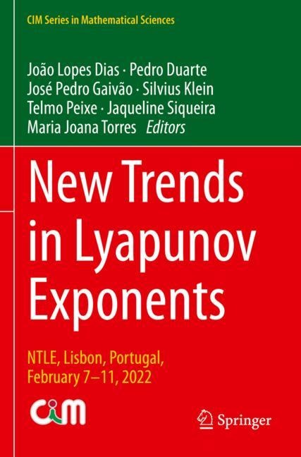Couverture_New Trends in Lyapunov Exponents