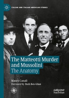 Front cover_The Matteotti Murder and Mussolini