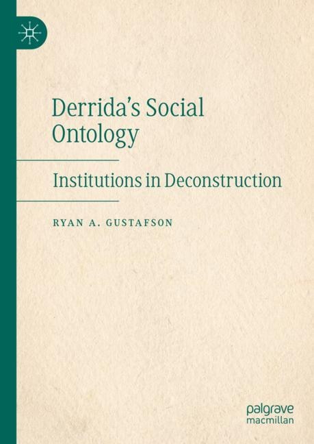 Front cover_Derrida's Social Ontology