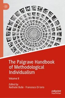 Couverture_The Palgrave Handbook of Methodological Individualism