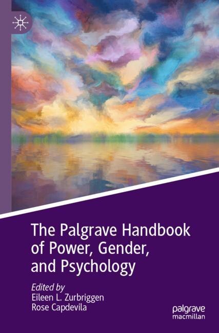 Couverture_The Palgrave Handbook of Power, Gender, and Psychology