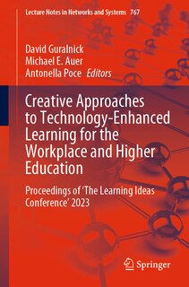 Couverture_Creative Approaches to Technology-Enhanced Learning for the Workplace and Higher Education