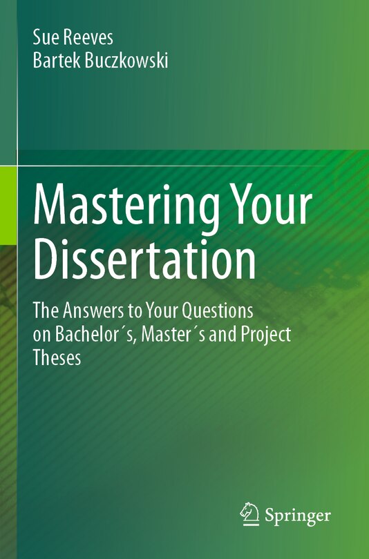 Front cover_Mastering Your Dissertation