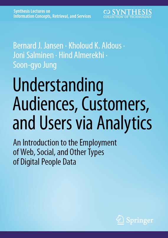Front cover_Understanding Audiences, Customers, and Users via Analytics