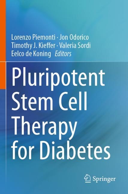Couverture_Pluripotent Stem Cell Therapy for Diabetes