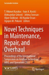 Couverture_Novel Techniques in Maintenance, Repair, and Overhaul