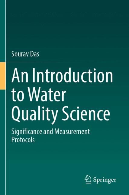 Couverture_An Introduction to Water Quality Science