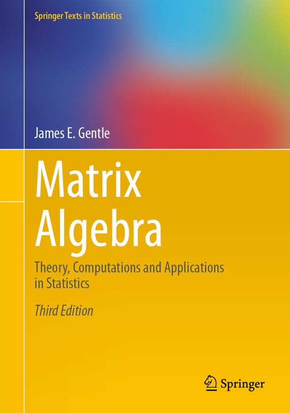 Front cover_Matrix Algebra