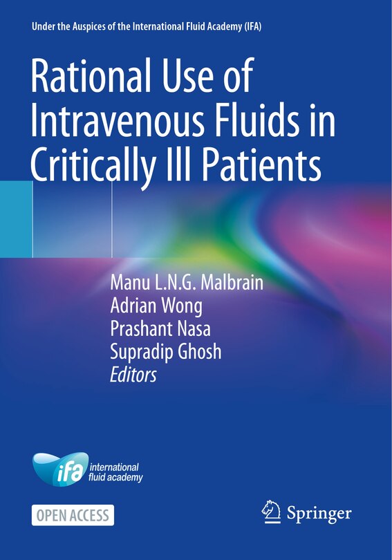 Front cover_Rational Use of Intravenous Fluids in Critically Ill Patients