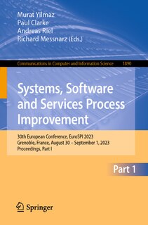 Front cover_Systems, Software and Services Process Improvement
