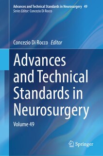 Front cover_Advances and Technical Standards in Neurosurgery