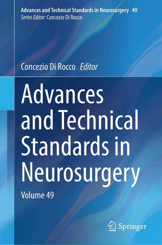 Front cover_Advances and Technical Standards in Neurosurgery