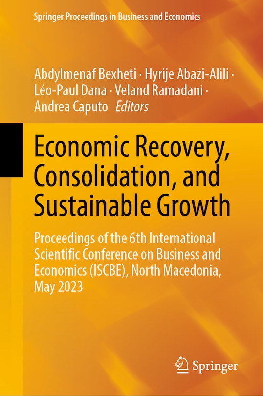 Couverture_Economic Recovery, Consolidation, and Sustainable Growth