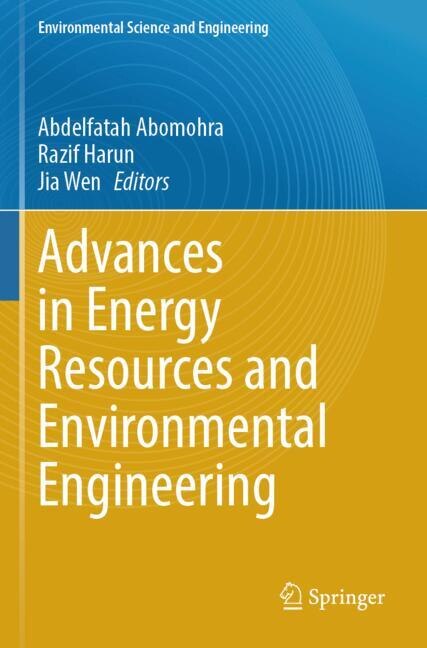 Front cover_Advances in Energy Resources and Environmental Engineering
