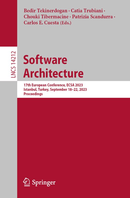 Front cover_Software Architecture