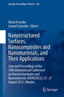 Couverture_Nanostructured Surfaces, Nanocomposites and Nanomaterials, and Their Applications
