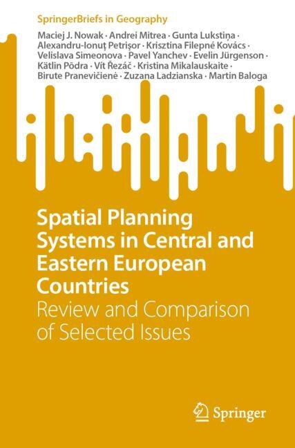 Front cover_Spatial Planning Systems in Central and Eastern European Countries